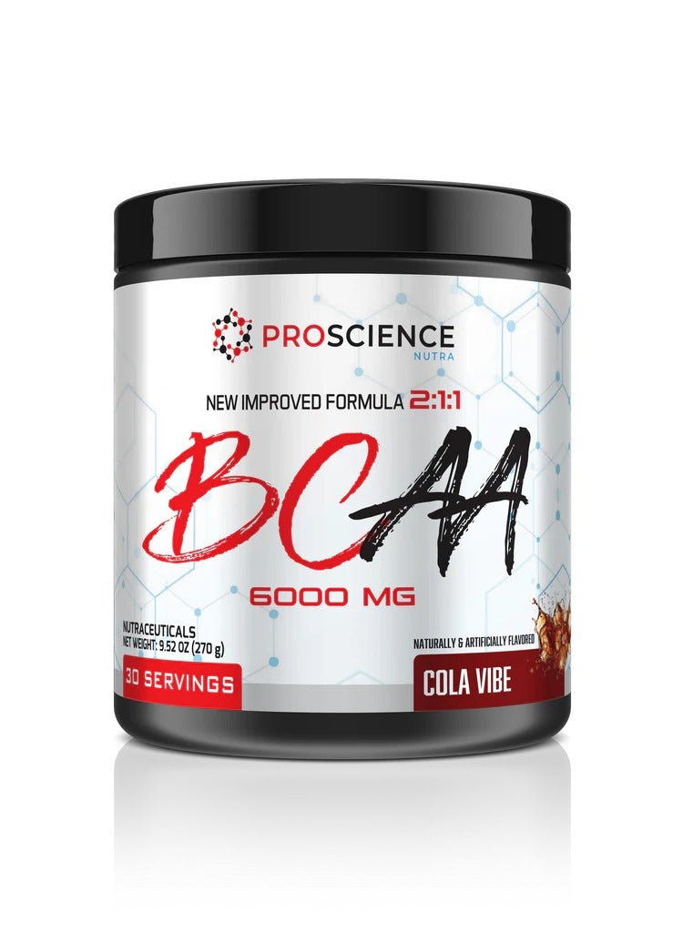 ProScience Nutra BCAA 6000 mg 30 Servings Cola Vibe