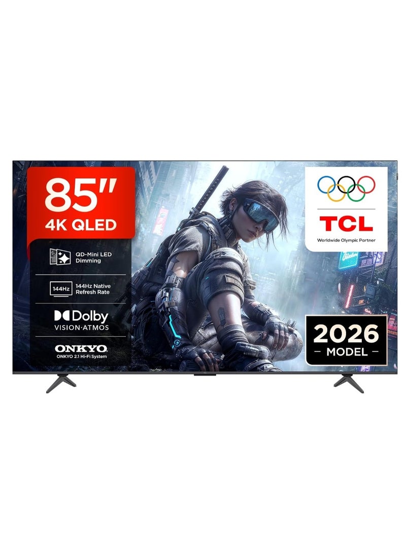 75" QLED 144Hz Onkyo New model (2026), 75T8D , 75T8D Black