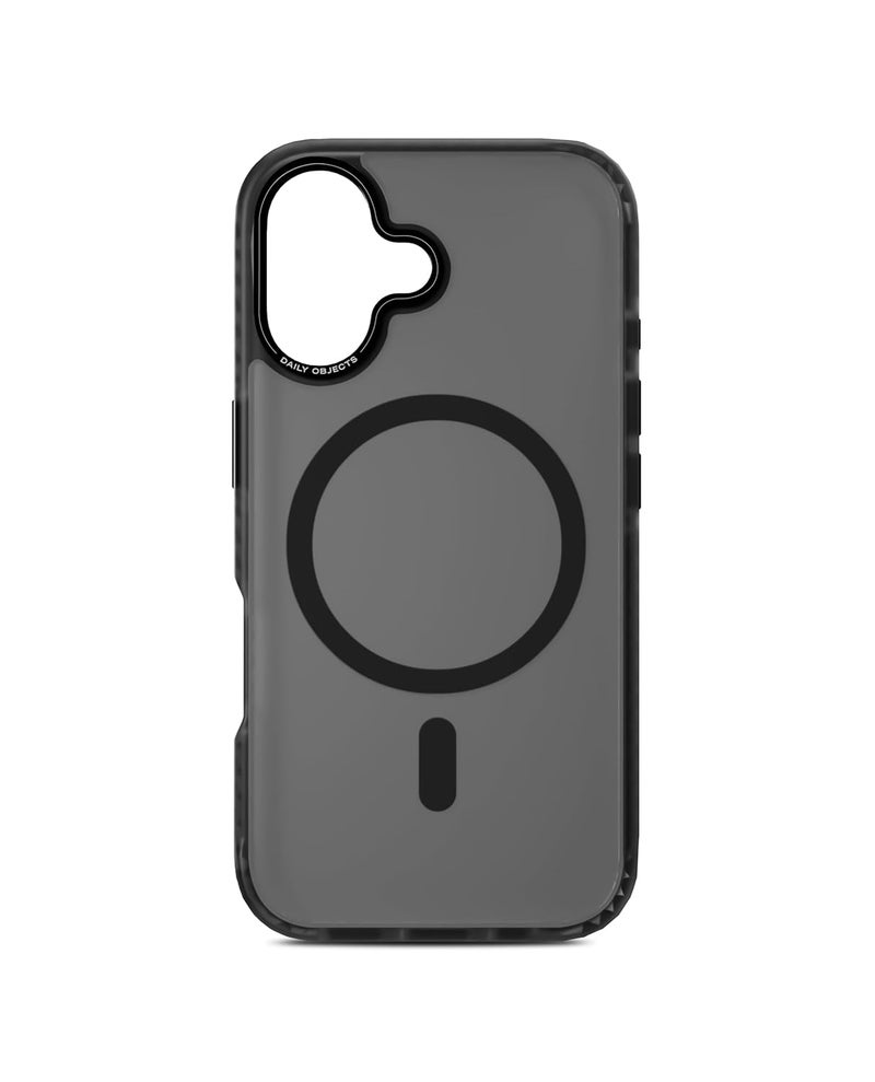 Daily Objects غطاء خلفي واقي مغناطيسي من بولي كربونات نيمبوس متوافق مع آيفون 16|حماية الكاميرا والجسم|مضاد للصدمات ومقاوم للخدوش|قصات دقيقة وتصميم عصري|شحن لاسلكي أبيض - Image 1