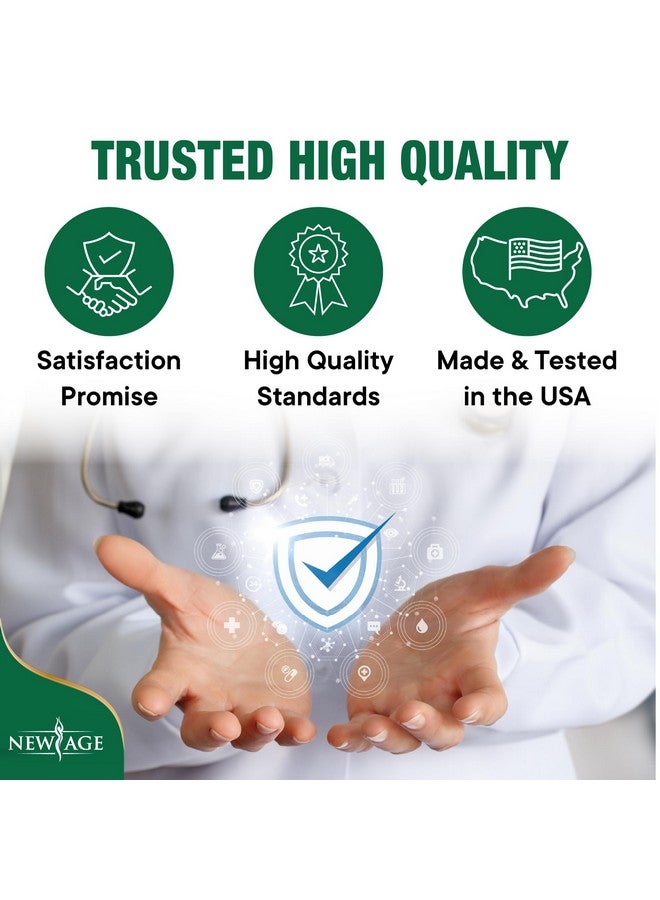 NEW AGE AREDS 2 Eye Vitamins - Lutein, Zeaxanthin, Bilberry, Astaxanthin Mineral Vision Supplement - Supports Eye Strain, Dry Eyes, Pressure, and Vision Health - 180 Count - Image 5