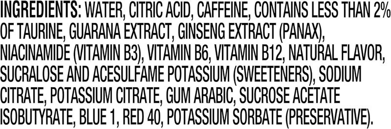 mio محسن مياه سائل مي أو إنرجي بنكهة الكرز الأسود - زجاجة سعة 3.24 أونصة سائلة مع الكافيين وفيتامينات ب - Image 3
