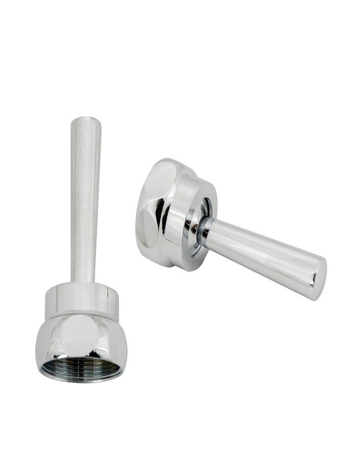 Lychee Light Manual Flush Valve Lever Assembly Repair Part Compatible with TOTO Toilet and Urinal Flushometer,Chrome Finished. - Image 1