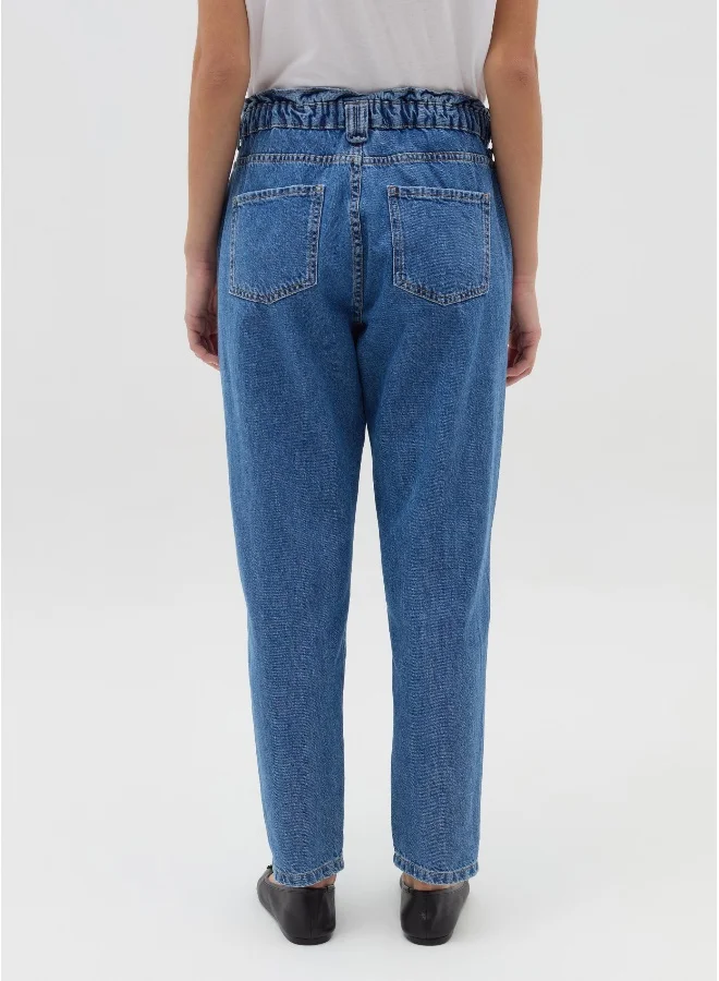 Ovs Paper bag jeans with pockets