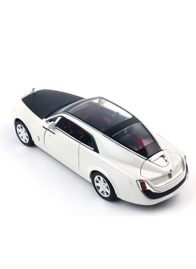 TOY GARDEN 1:24 Rolls-Royce Sweptail Model Car – Zinc Alloy Pull Back Toy with Sound & Light, Exquisite Collectible Car for Kids & Adults, Luxury Gift for Boys & Girls  - Image 4