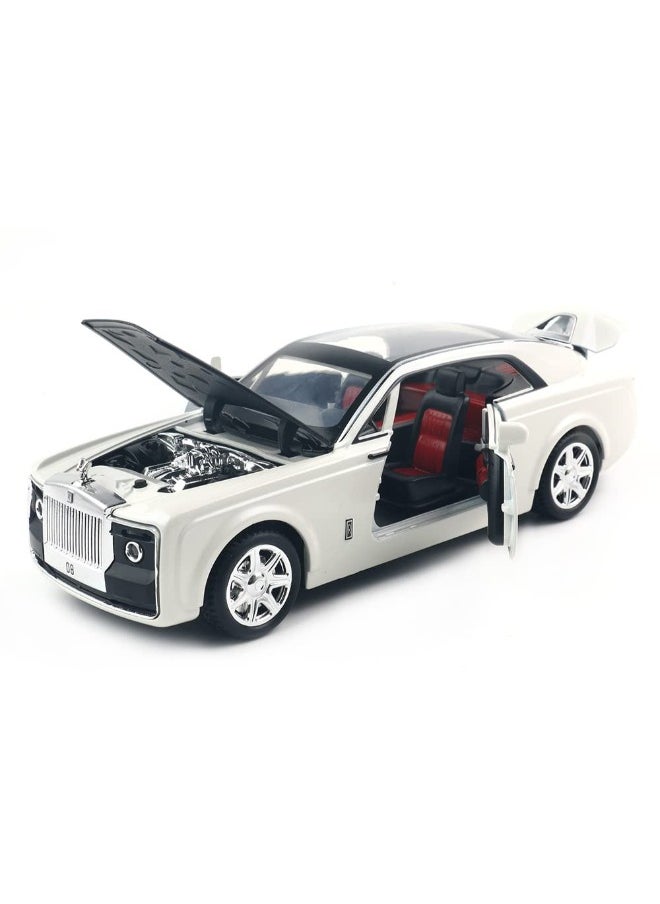 TOY GARDEN 1:24 Rolls-Royce Sweptail Model Car – Zinc Alloy Pull Back Toy with Sound & Light, Exquisite Collectible Car for Kids & Adults, Luxury Gift for Boys & Girls  - Image 2