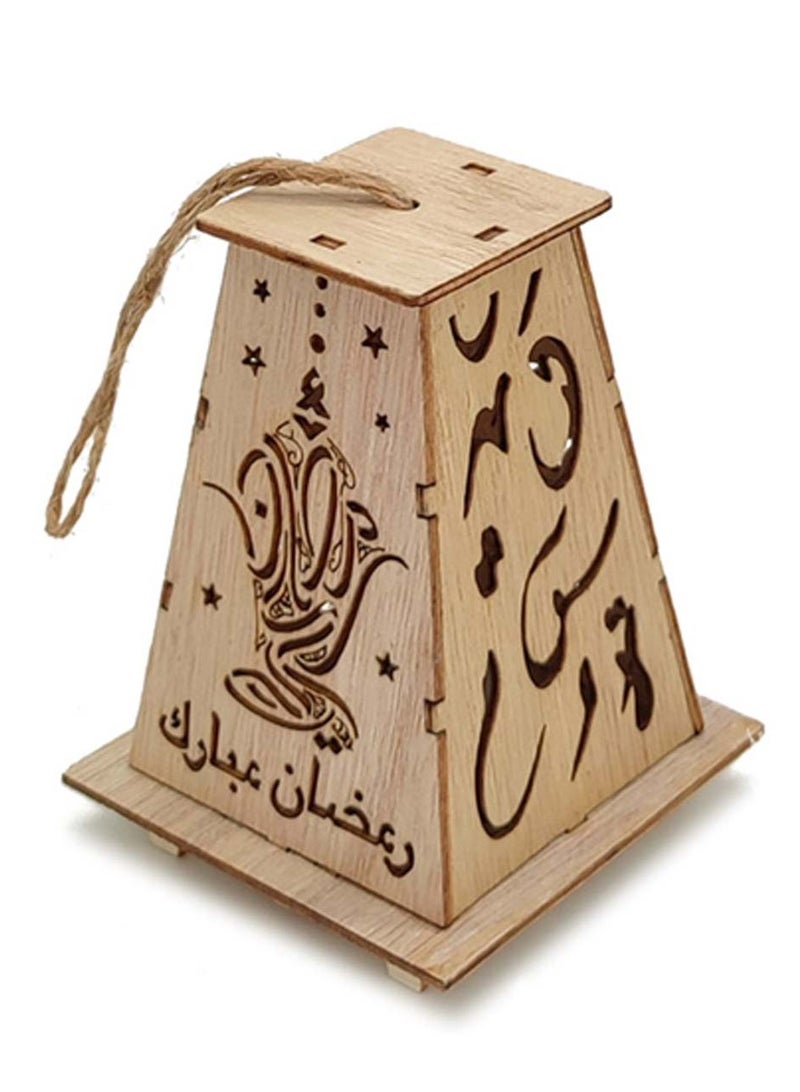 co arma Ramadan decorative lantern with white LED lighting - Image 3