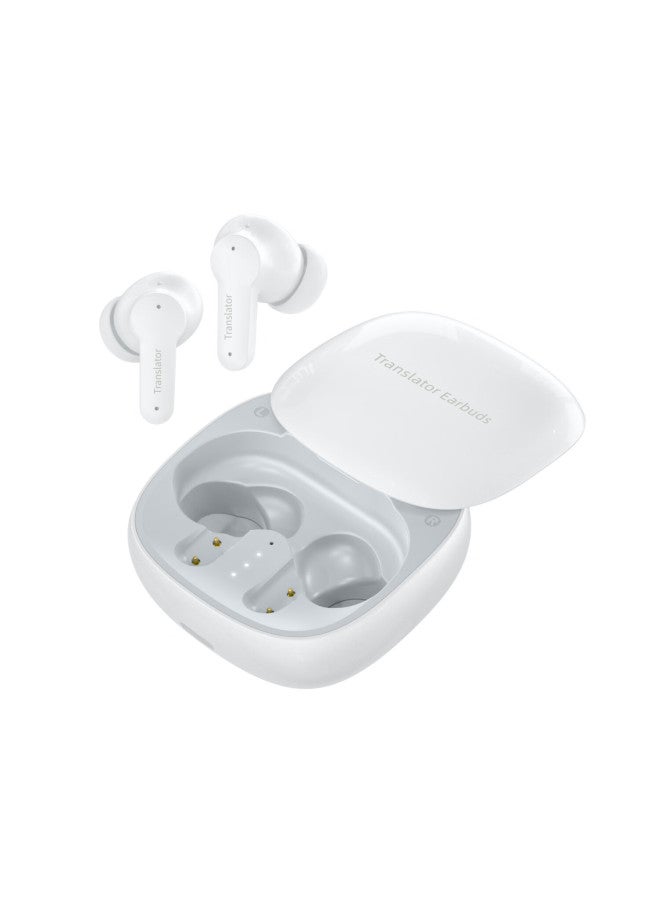 Wooask Zixun M3 Simultaneous Translation Earbuds Two-way Translation Bluetooth Call Earphones Travel Conference Multilingual Smart Offline Translator Earbuds