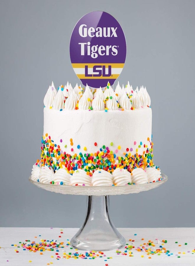 GRAPHICS & MORE Acrylic Geaux Tigers LSU Cake Topper Party Decoration for Wedding Anniversary Birthday Graduation - Image 4