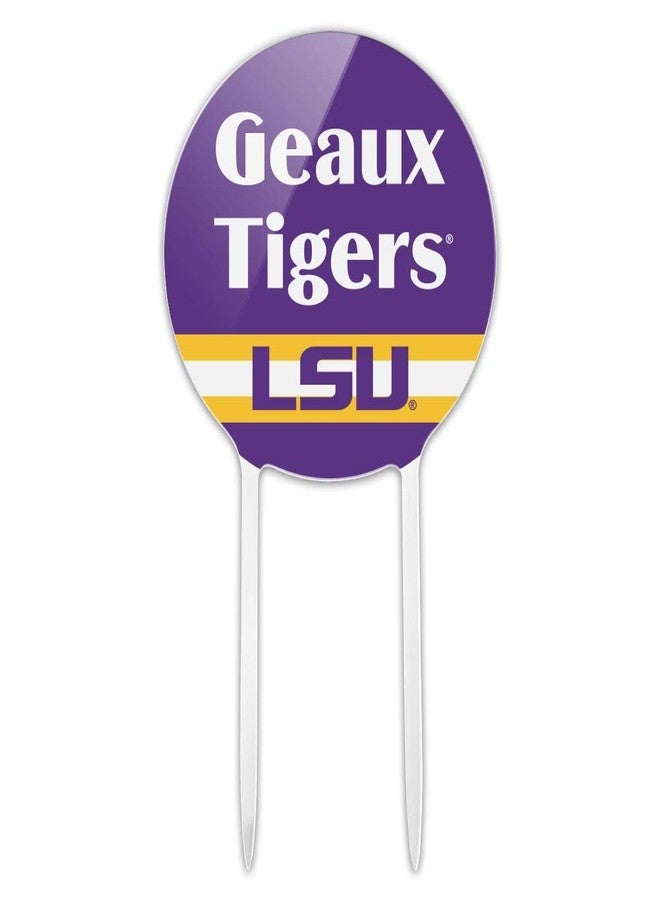 GRAPHICS & MORE Acrylic Geaux Tigers LSU Cake Topper Party Decoration for Wedding Anniversary Birthday Graduation - Image 1