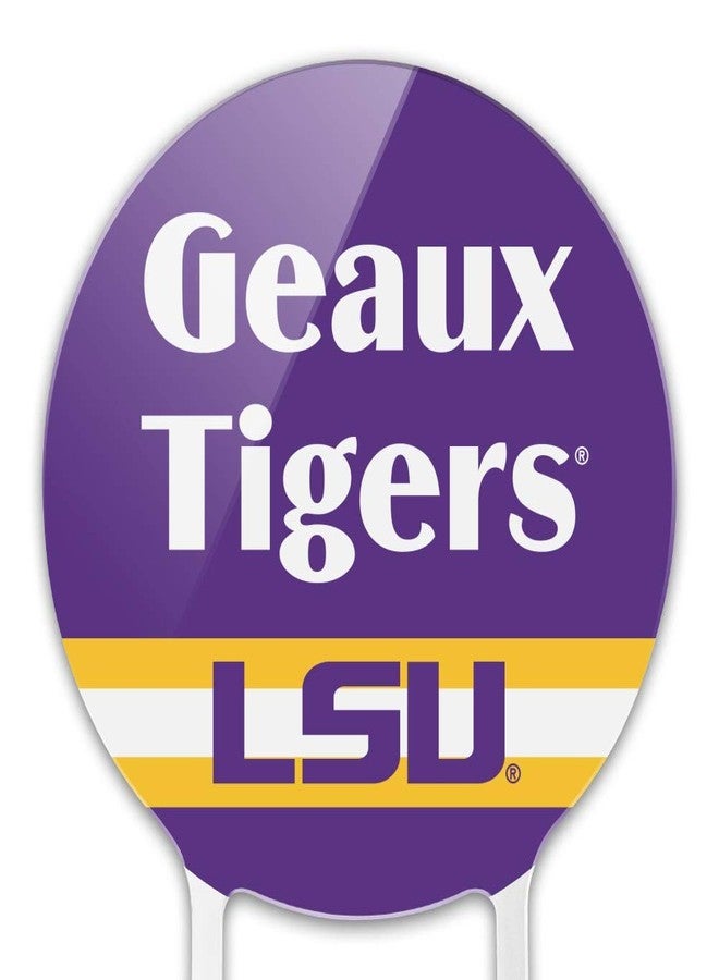 GRAPHICS & MORE Acrylic Geaux Tigers LSU Cake Topper Party Decoration for Wedding Anniversary Birthday Graduation - Image 3