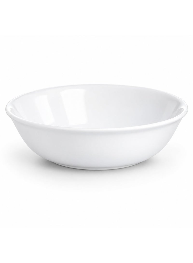 كوريل Corelle Winter Frost White طقم 6 أوعية شوربة وحبوب سعة 532 مل، من زجاج Vitrelle، آمنة للميكروويف والفرن وغسالة الصحون - Image 2