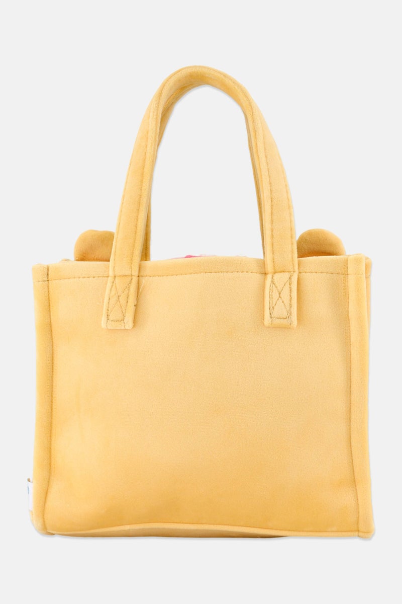 Squishmallows Kids Girl Leonard Tote Bag 20 H x 25 L x 10 W cm, Yellow Combo - Image 2