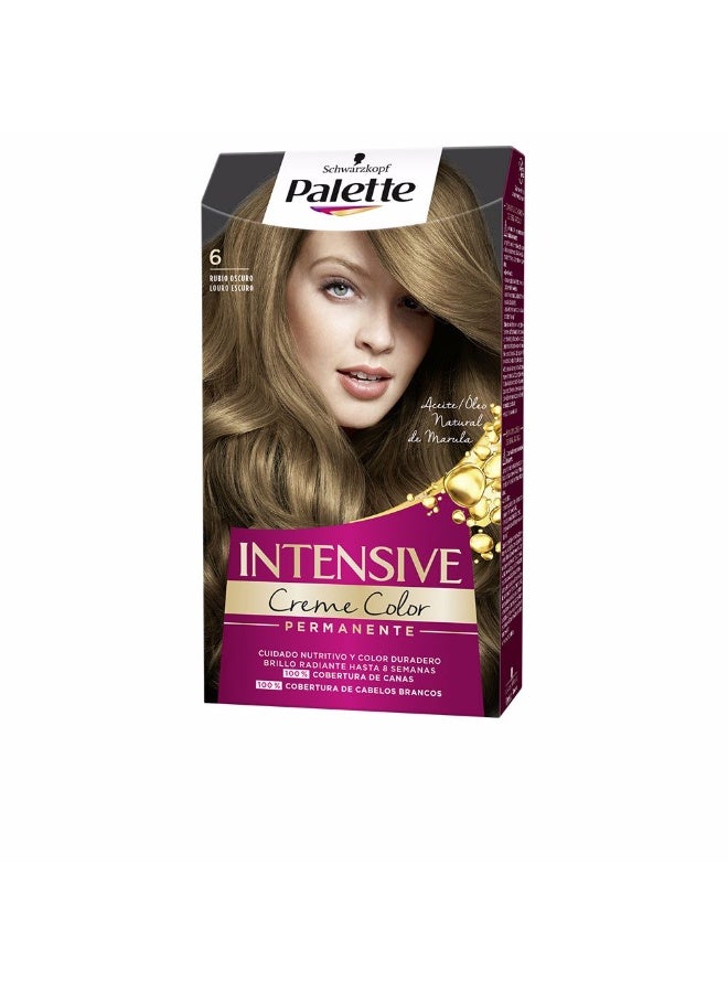 Schwarzkopf Palette Intensive Permanent Hair Color 6 Dark Blonde - Image 1
