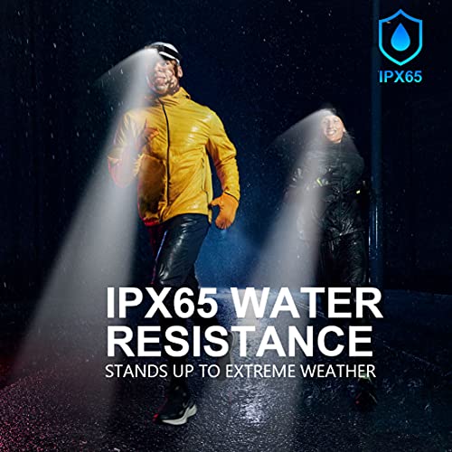 Northlet Rechargeable LED Headlamp,1000 Lumen Super Bright Motion Sensor Head Lamp,160°Adjustable Headband Outdoor Waterproof Head Light,18 Modes - Image 5