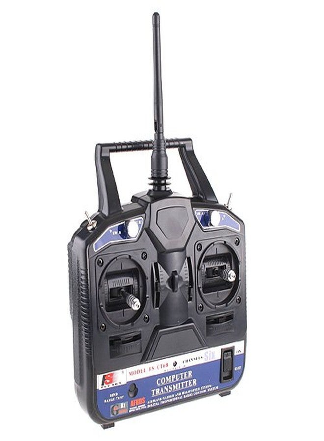 GoolRC 2.4G FS-CT6B 6 CH Radio Model RC Transmitter & Receiver PPM/GFSK Heli/Airplane/Glid 12V DC - Image 3