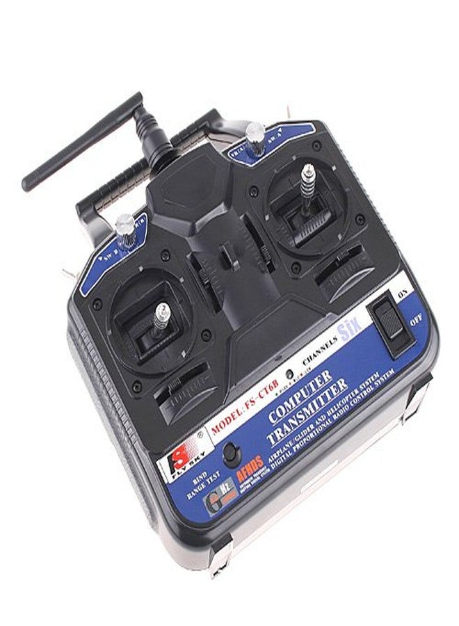 GoolRC 2.4G FS-CT6B 6 CH Radio Model RC Transmitter & Receiver PPM/GFSK Heli/Airplane/Glid 12V DC - Image 4