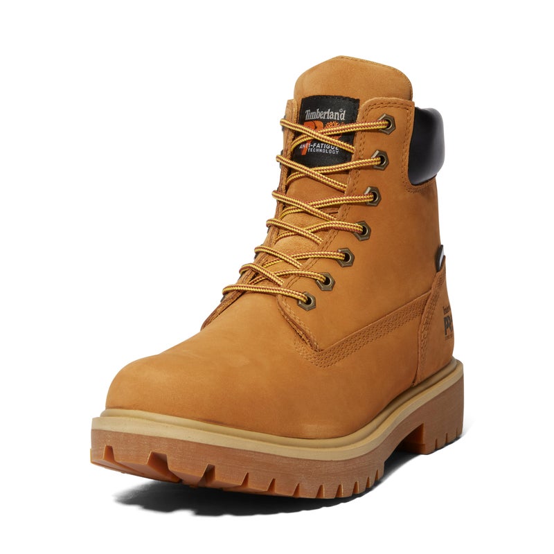 Timberland PRO Mens Direct Attach 6 Inch Steel Safety Toe Insulated Waterproof Industrial Work Boot Wheat2024 NEW 9 M - Image 2