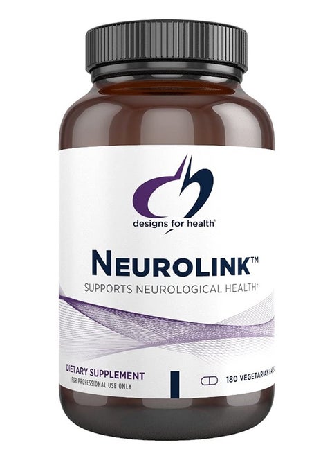 Neurolink - L-Tyrosine, GABA, 5-HTP, Inositol + Taurine Supplement - Designed to Support Mood, Neurological + Cognitive Health - Non-GMO (180 Capsules)
