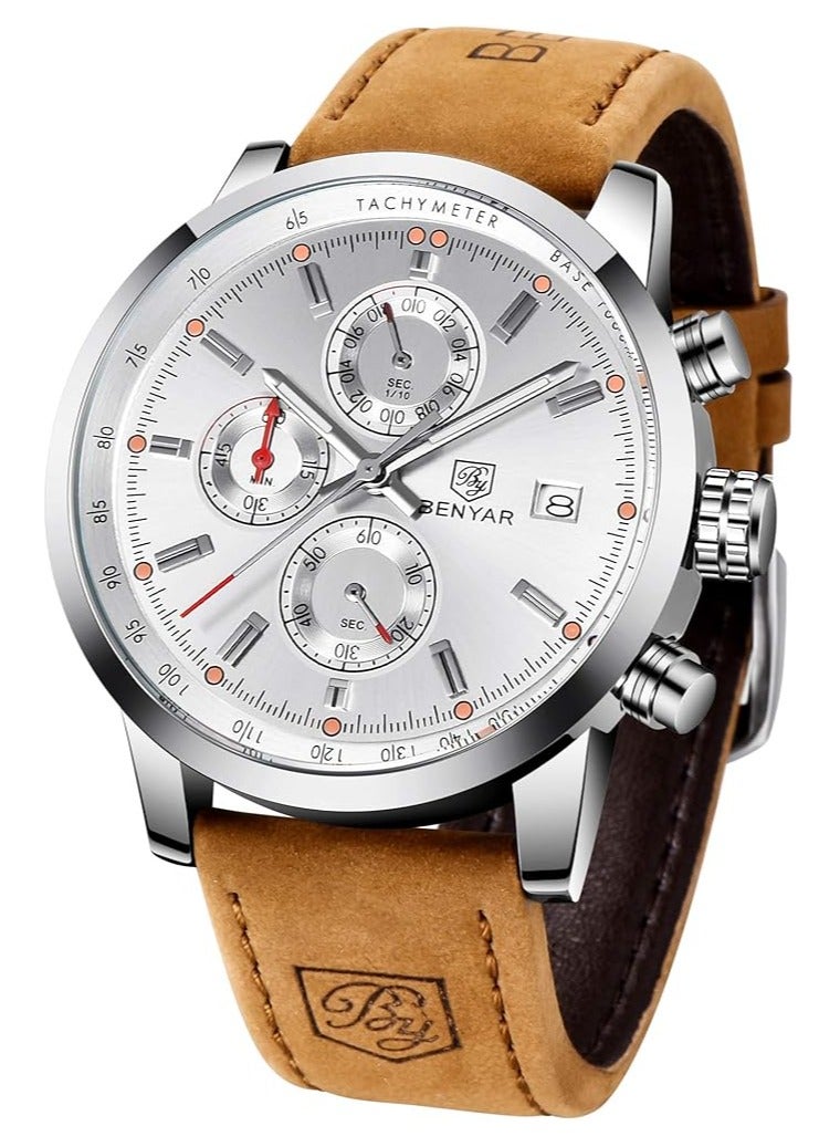 بينيار ساعات رجاليه  كوارتز ضد الماء - Image 1