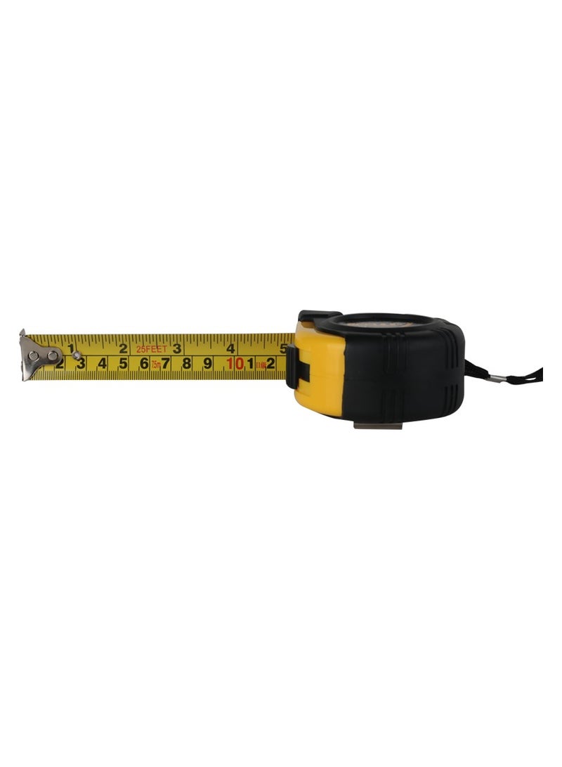 Deli 8209 Steel Measure Tape, 7.5m x 25mm – Ideal for Construction and DIY Projects - Image 5