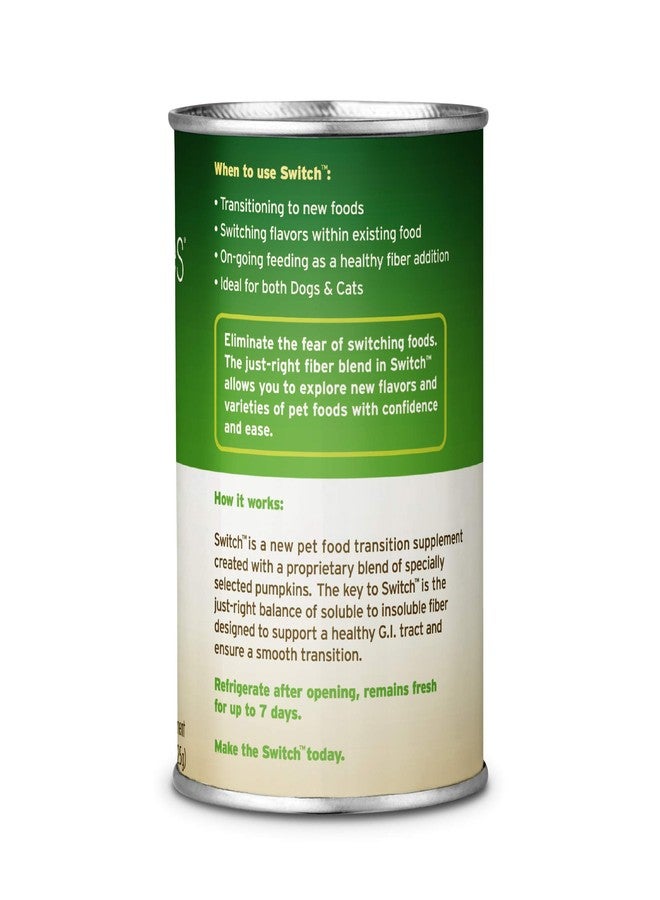 Fruitables Fresh Pumpkin Blend Fiber Switch Food Transition Supplement for Cats and Dogs 15 Ounce Cans, Pack of 6 - Image 3