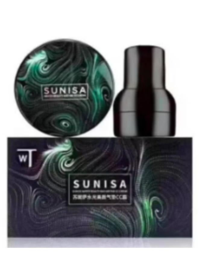 SUNISA Air Cushion Bb Cream Isolation Bb Nude Concealer Waterproof Matte Liquid Foundation For All Skin Types Cc Cream Full Coverage Concealer Cream 20G 1 Count  - Image 1