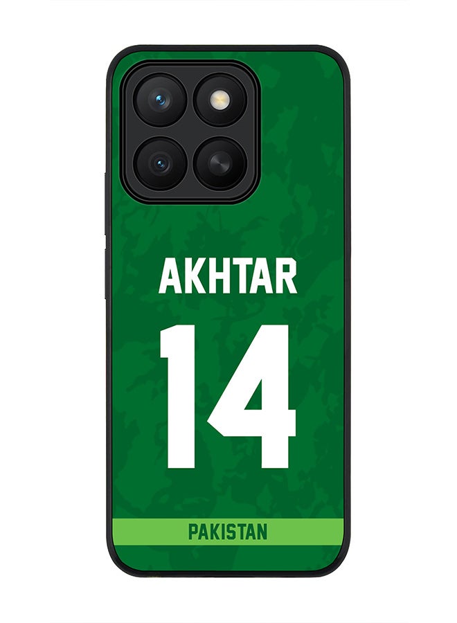 Stylizedd For Honor X8c Case,Slim fit Camera Protection, Shockproof Thin Phone cover  - Pakistan Shoaib Akhtar, Jersey No 14