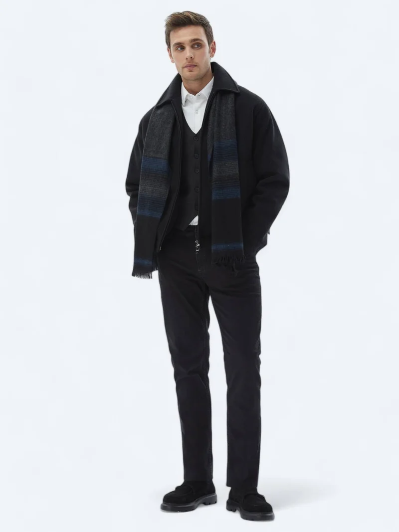 Kip Hard Coal Regular Fit Casual Knitting Knit Vest