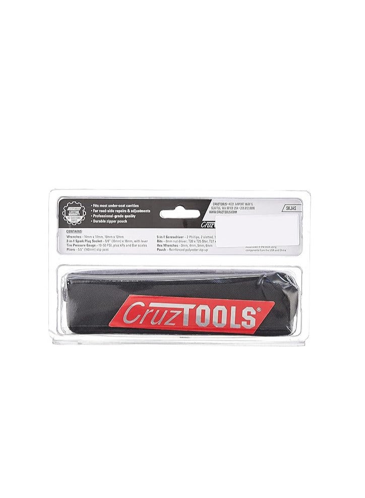 كروز تولز Crazytools Speedkit للدراجات النارية اليابانية، ATV، الثلج، أسود - Image 1
