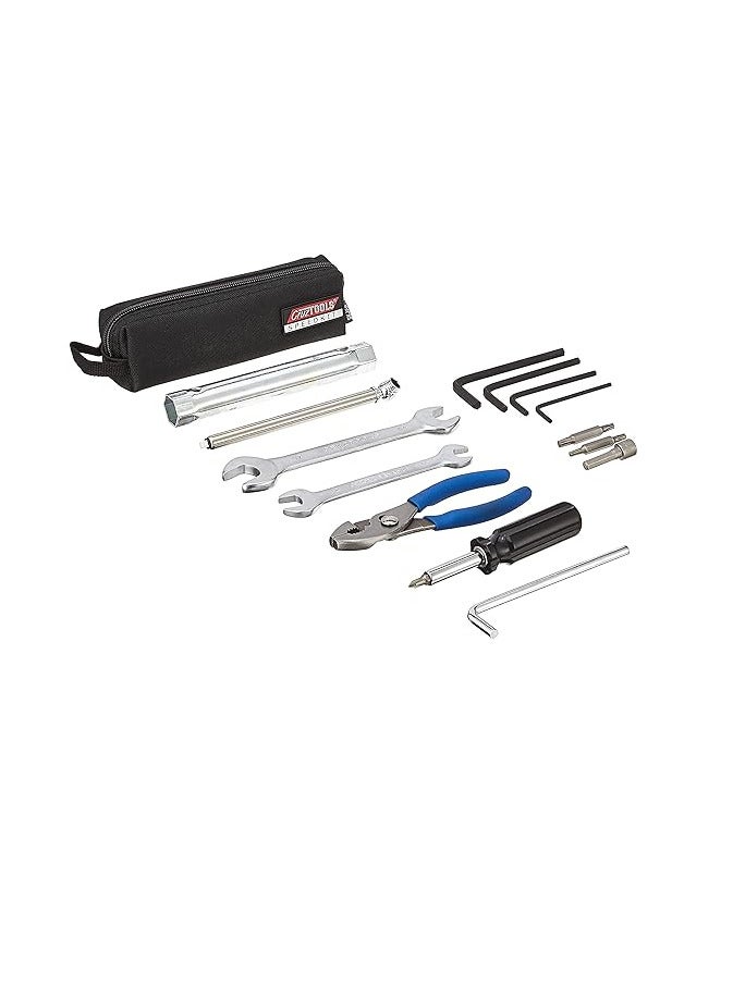 كروز تولز Crazytools Speedkit للدراجات النارية اليابانية، ATV، الثلج، أسود - Image 3
