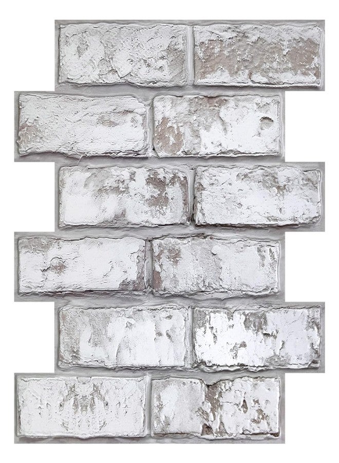 COMSTICKC 3D Self-Adhesive Wall Panels, Pack of 10, Wall Cladding, Self-Adhesive Stone Look, Brick, 3D PVC Wall Panels, 30 x 30 cm, 3D Wall Panel for Living Room, Bedroom, Kitchen, Interior Wall - Image 1