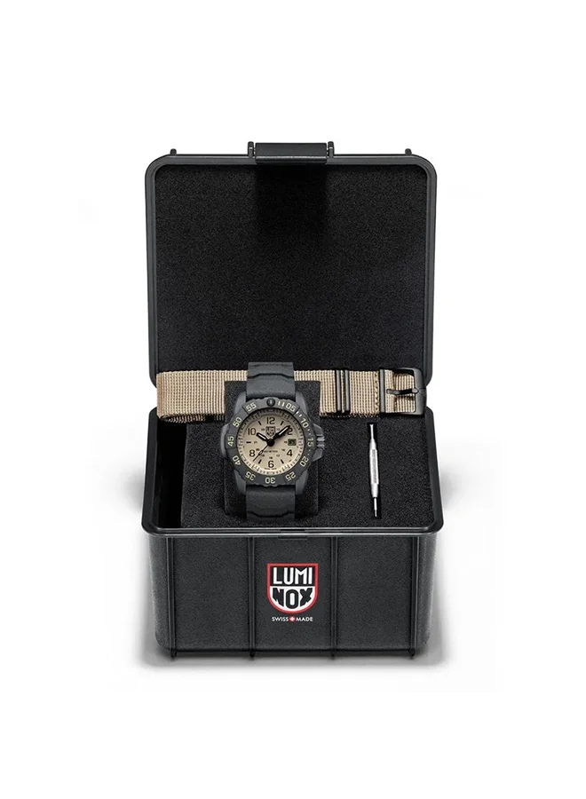 Men's Analog Round Shape Rubber Wrist Watch XS.3251.CBNSF.SET - 45 Mm