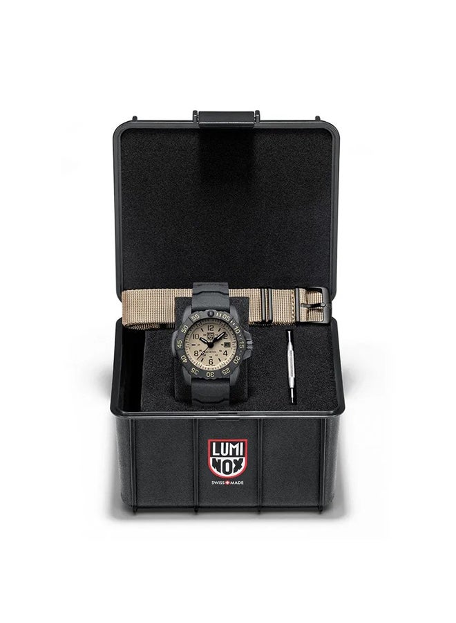 Luminox Men's Analog Round Shape Rubber Wrist Watch XS.3251.CBNSF.SET - 45 Mm - Image 1