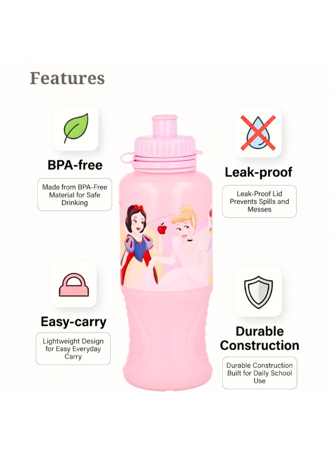Disney Princess Ergo Water Bottle 430Ml Sport - Image 4