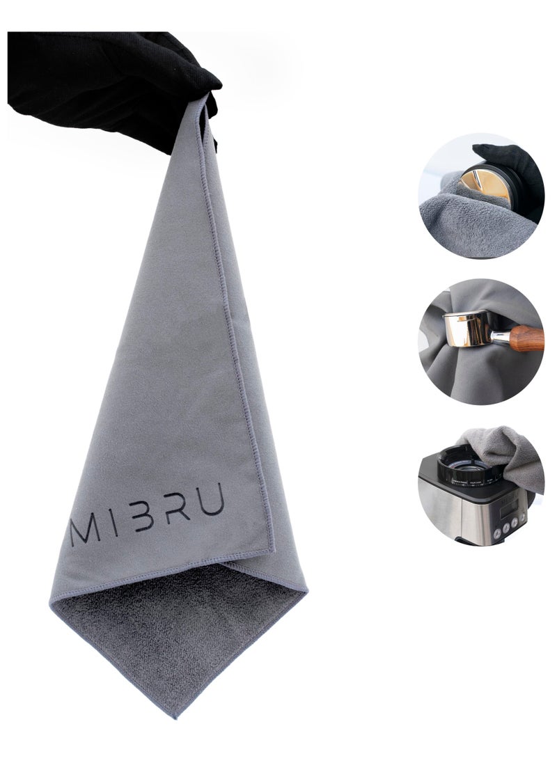 MIBRU - Coffee Microfiber Tissue Towel 30x30cm Cleaning Towel For Coffee Tools Coffee Tables and a Coffee Machine - Image 1