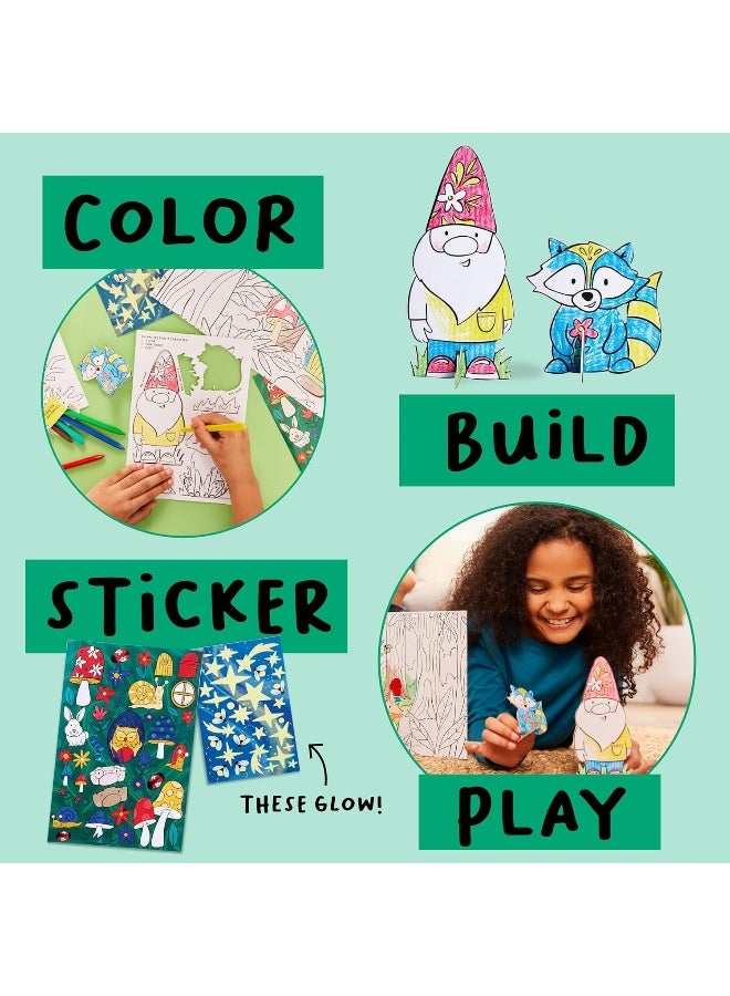 Creativity for Kids Wonder Worlds 3D Coloring Craft Kit: Enchanted Forest - Image 4