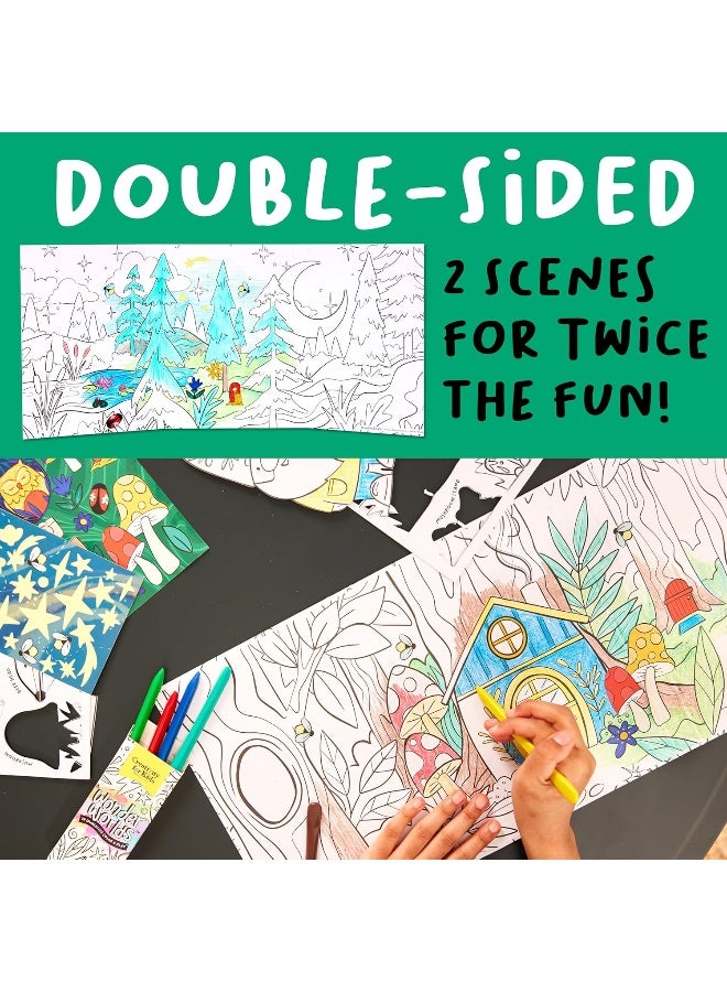 Creativity for Kids Wonder Worlds 3D Coloring Craft Kit: Enchanted Forest - Image 5