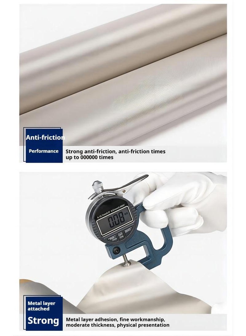 Bluejw Anti Radiation Fabric Shielding Fabric EMF Faraday Fabric Copper Protection Fabric Faraday Tape for Anti Radiation Anti Static Anti Theft Swipe Card EMI Isolation Signal Blocking - Image 4