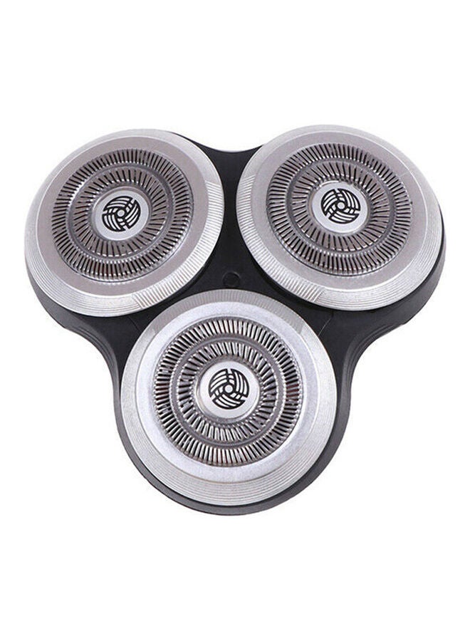 NIBEMINENT Shaver Replacement Head for Philips Norelco SH90 S9000 RQ10 RQ12 Black/Silver - Image 1
