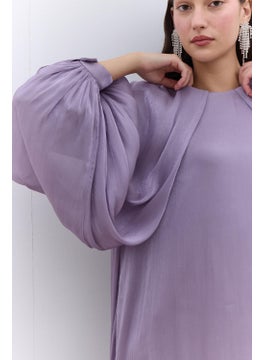 Wide Sleeve Detail Dress Lilac - pzsku/ZEE23C23DC1950A4FD3D0Z/45/_/1738844370/18ffb10c-8b0c-4a07-833d-8ac3c1502d24