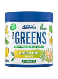 Applied Nutrition Critical Greens Multivitamin - Limon Lime - (30 Servings)  - Image 1