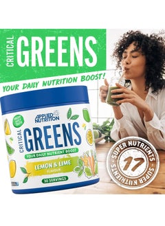 Applied Nutrition Critical Greens Multivitamin - Limon Lime - (30 Servings)  - Image 4