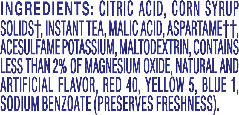 Crystal Light On the Go Peach Iced Tea Powdered Drink Mix - 120 Packets (12 Boxes of 10 Count) - Image 3