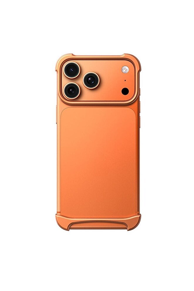 for iPhone17promax C Arc Case Luxury Aluminum Metal Bumper Phone Pulse Case For IPhone 17Pro, IPhone