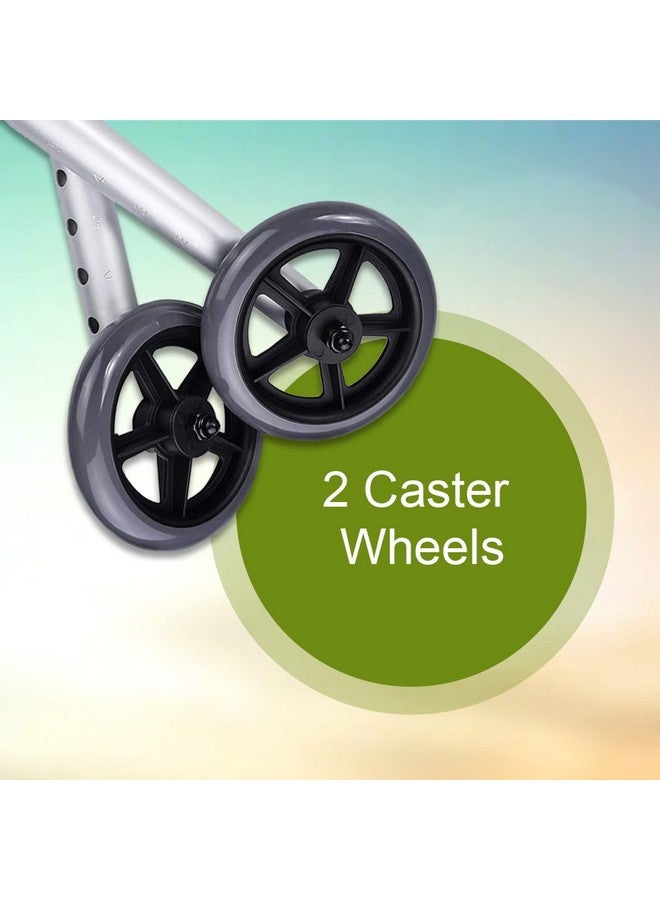McKesson Universal Walker Wheels, Adjustable, 5 in Caster Wheels, 1 Pair - Image 4