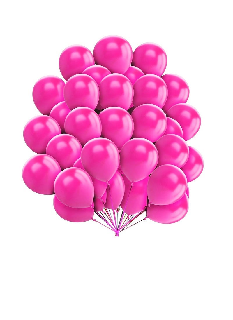 بارتي فن بالونات ريترو مفردة وردية داكنة 40 قطعة - Image 1