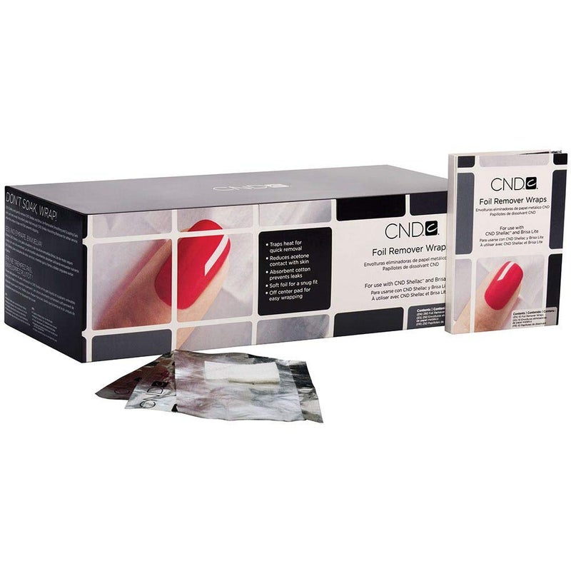 CND Shellac Brisa Lite Foil Remover Wraps, 250 Count - Image 4