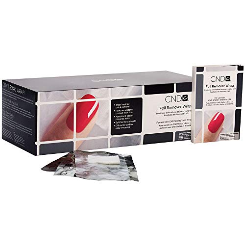 CND Shellac Brisa Lite Foil Remover Wraps, 250 Count - Image 1
