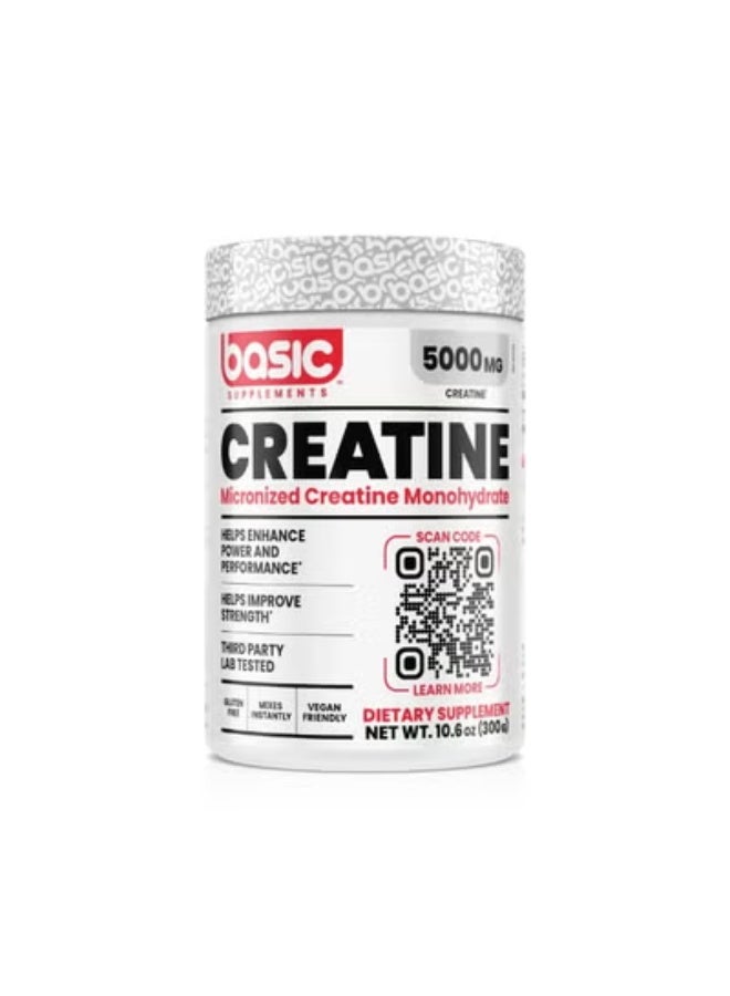 Basic Supplement Basic Creatine 300G Unflavored - Image 1