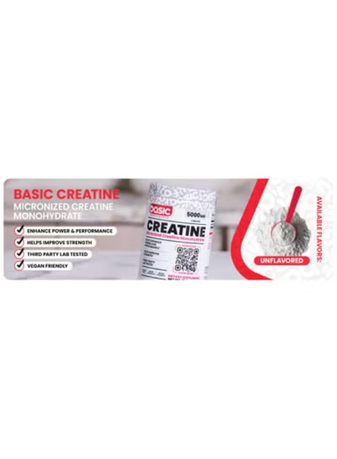 Basic Supplement Basic Creatine 300G Unflavored - Image 2